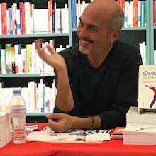 Pierre en conférence à la librairie Goulard d'Aix en Provence